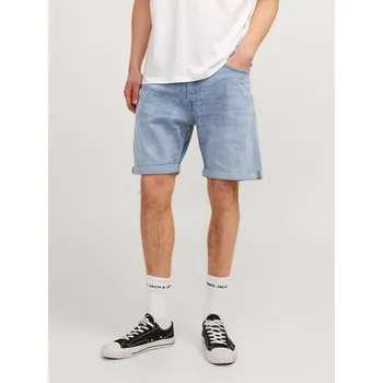 Pánské oblečení Kraťasy Jack and Jones Blue Denim 1069353 S
