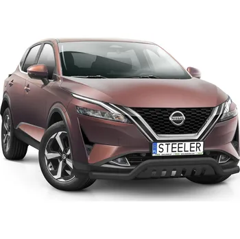 Tuning Rám pod nárazník s plechem nápravy ČERNÝ - Nissan Qashqai (2021 -)
