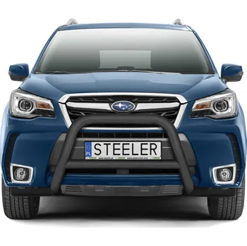 Tuning Ochranný rám "A" s příčkou ČERNÝ - Subaru Forester (2013 - 2019)