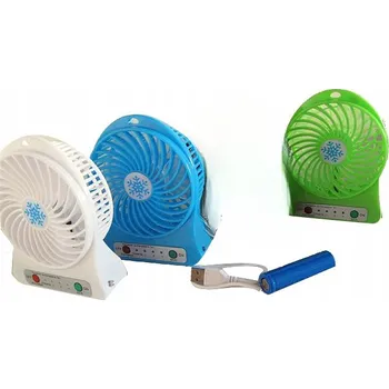 Vzduchotechnika Stolní ventilátor 12345 Přenosný, vícebarevný