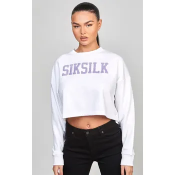 Dámská mikina Mikina SikSilk White 1010048 6