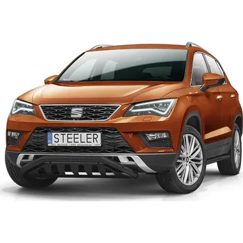 Tuning Přední rám úzký s plechem nápravy ČERNÝ - Seat Ateca (2016 - 2020)