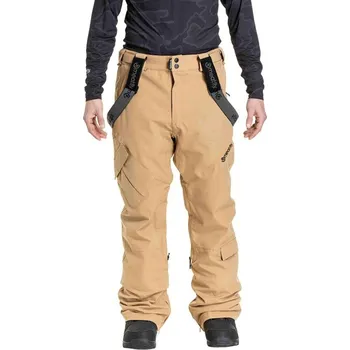 Snowboardové kalhoty kalhoty Meatfly Ghost - Tan L