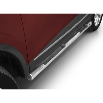 Tuning Boční rámy z nerezové oceli s žebrovými schůdky - Renault Kadjar (2016 - 2022)