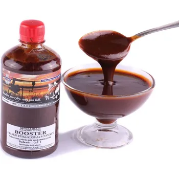 Návnadové aroma Booster - FRANKFURTSKÁ KLOBÁSA s česnekem 500 ml