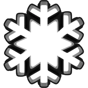 Vykrajovátko Svíčkománie3D Vánoční vykrajovátka | Sněhová vločka