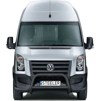 Tuning Ochranný rám "A" s příčkou ČERNÝ - Volkswagen Crafter (2006 - 2017)