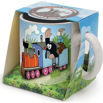 Stolování Nekupto Dětský hrneček 250 ml Krteček a zvířátka