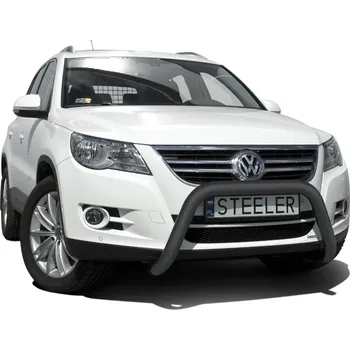 Auto-moto Ochranný rám "A" bez příčky ČERNÝ - Volkswagen Tiguan (2007 - 2016)