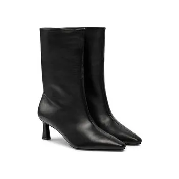 Dámské kozačky Polokozačky Pollini SA24135C1LTI0000 Černá 39