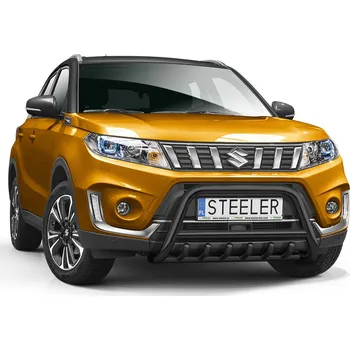 Tuning Ochranný rám "A" s příčkou a nápravnicí ČERNÝ - Suzuki Vitara (2018 -)