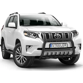 Tuning Ochranný rám "A" s příčkou a nápravnicí ČERNÝ - Toyota Land Cruiser 150 (2017 -)