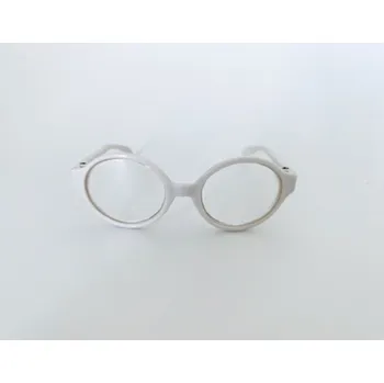 Brýle pro hračky a panenky bílé 8cm