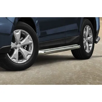 Tuning Schůdky z nerezové oceli s žebrovým plechem - Subaru Forester (2013 - 2019)
