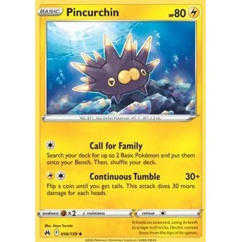 Volný čas Pokémon CRZ 056/159 Pincurchin - Crown Zenith Stav: Near Mint, Verze: NORMAL