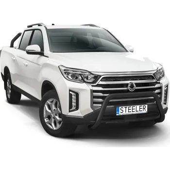 Auto-moto Ochranný rám "A" bez příčky ČERNÝ - SsangYong Musso (2021 -)