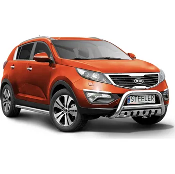 Tuning Ochranný rám "A" s příčkou a nápravovou deskou - KIA Sportage (2010 - 2015)