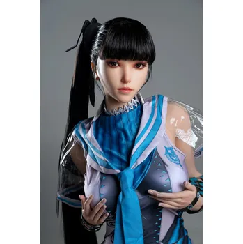 Silikonová panna Game Lady Doll 171cm (Fair) Big Breast G-cup - face 27