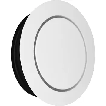 Ventil Ventila systems (ČR) Kruhový talířový ventil KTVm Barva: Bílá, Průměr [mm]: Ø 80 Ø 80 - Ø 160