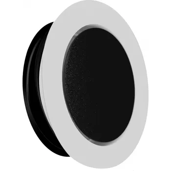 Ventila systems (ČR) Kruhový talířový ventil KTVm Barva: Bílo-černá, Průměr [mm]: Ø 125 Ø 80 - Ø 160