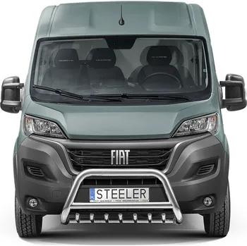 Auto-moto Ochranný rám "A" s příčkou a nápravnicí - Citroen Jumper / Fiat Ducato / Peugeot Boxer (2006 - 2014 - 2016 -)