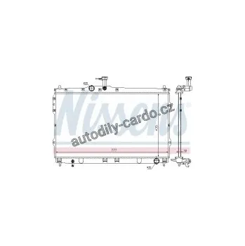 Chladič motoru Chladič motoru NISSENS 67472