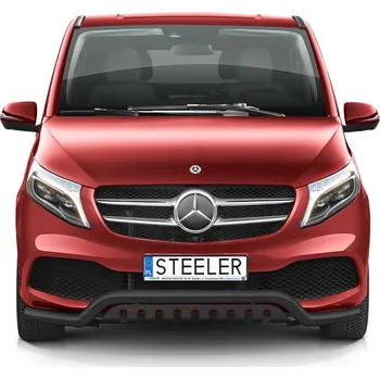 Auto-moto Rám pod nárazník s plechem nápravy ČERNÝ - Mercedes-Benz V-Class (2019 -)