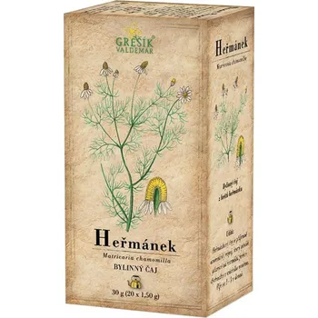 Horký nápoj Grešík Heřmánek 20 sáčků