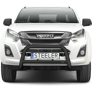 Auto-moto Ochranný rám "A" s příčkou ČERNÝ - Isuzu D-Max (2012 - 2017 -)