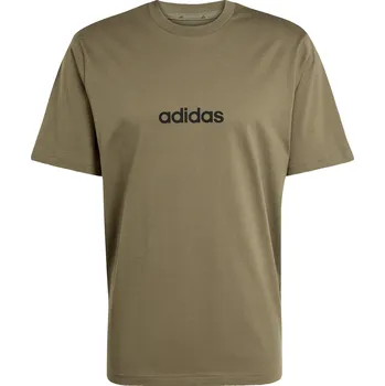 Pánské tričko Tričko adidas Khaki Linear 1067147 XL