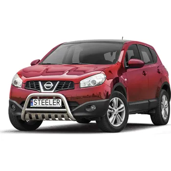 Tuning Ochranný rám "A" s příčkou a nápravovou deskou - Nissan Qashqai (2010 - 2013)