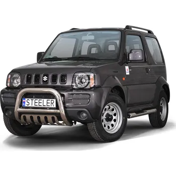 Tuning Ochranný rám "A" s příčkou a nápravovou deskou - Suzuki Jimny (2005 - 2012)