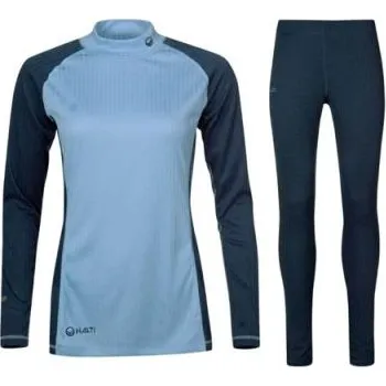 Set dámského termoprádla Halti Avion W 2023 modrá funkční souprava 48/4XL - modrá + DÁREK