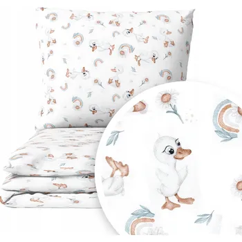 Povlečení Sada povlečení Čtyři Sloni 90 x 120 cm, vícebarevné