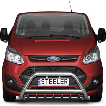 Tuning Ochranný rám "A" s příčkou a nápravnicí - Ford Transit Custom (2012 - 2018)