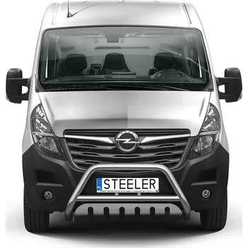 Tuning Ochranný rám "A" s příčkou a nápravovou deskou - Opel Movano (2019 - 2023)