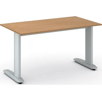 Psací stůl B2B Partner Kancelářský psací stůl PRIMO FLEXIBLE, 140x80 cm, buk