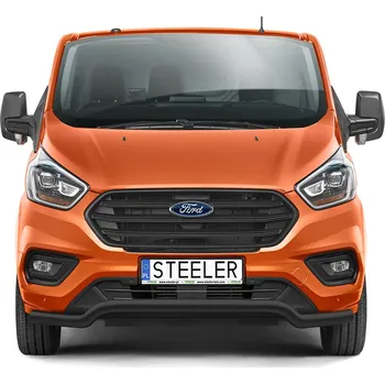 Tuning Rám pod nárazník ČERNÝ - Ford Transit Custom (2018 - 2023)
