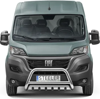 Příslušenství ke karavanu Ochranný rám "A" s příčkou a nápravovou deskou - Citroen Jumper / Fiat Ducato / Peugeot Boxer (2006 - 2014 - 2016 -)
