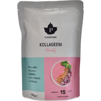 Kloubní výživa Puhdistamo Collagen Beauty 150 g - malina