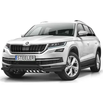 Tuning Rám pod nárazník s plechem nápravy ČERNÝ - Škoda Kodiaq (2016 - 2021)