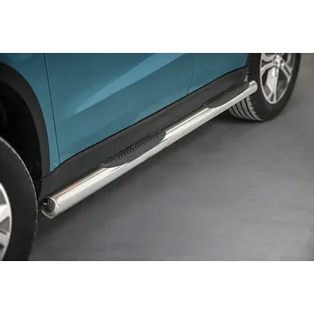 Auto-moto Nerezové boční rámy s plastovými schůdky - Suzuki Vitara (2015 - 2018 -)