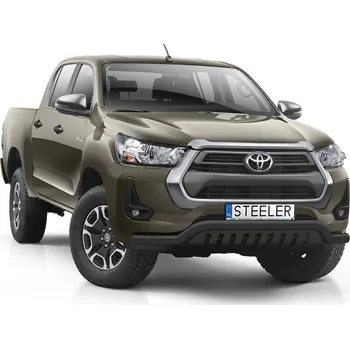 Tuning Nízký spoiler s plechem nápravy ČERNÝ - Toyota Hilux (2021 -)