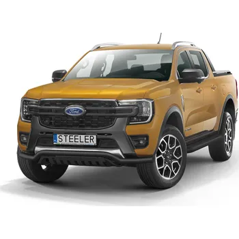 Auto-moto Rám pod nárazník s plechem nápravy ČERNÝ - Ford Ranger (2023 -)