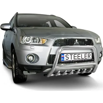 Tuning Ochranný rám "A" s příčkou a nápravnicí - Mitsubishi Outlander (2009 - 2012)