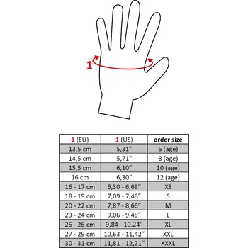 Jezdecké rukavice Rukavice jezdecké Judy HKM, dětské, zimní, zelená, 6