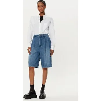 Pánské kraťasy MICHAEL Michael Kors Bermudy MR5906WF27 Modrá Relaxed Fit 8