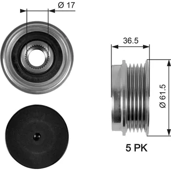 Předstihová spojka GATES OAP7041