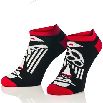 Pánské ponožky Pánské vzorované ponožky Intenso 1658 Cotton 41-46 Černá 44-46