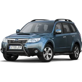 Tuning Ochranný rám "A" s příčkou ČERNÝ - Subaru Forester (2008 - 2013)